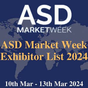 asd market week exhibitor list.